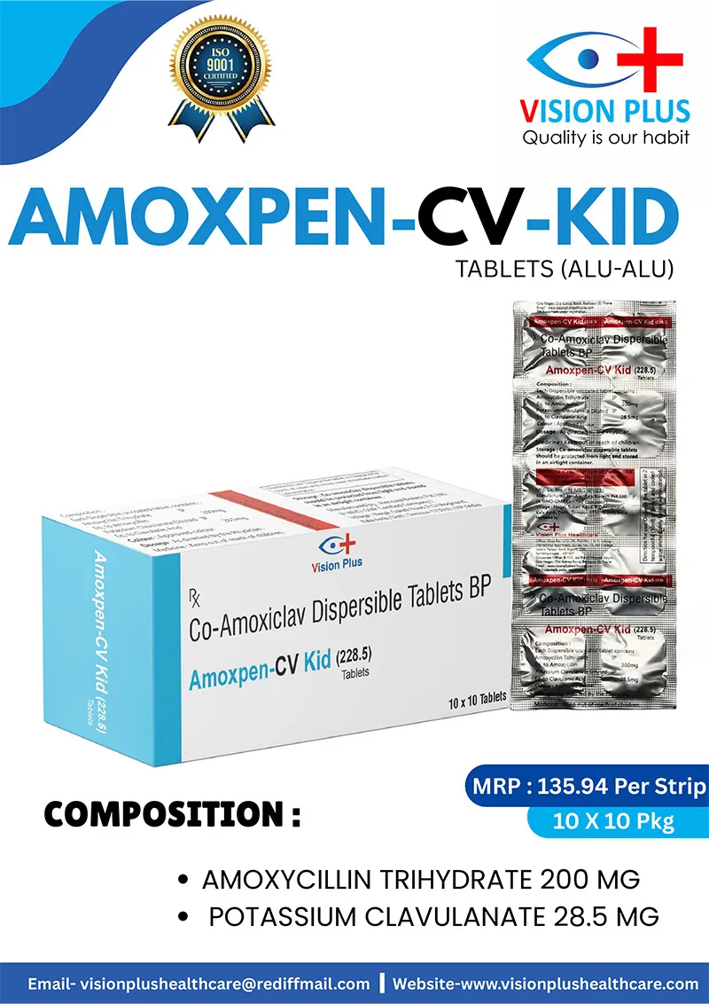 AMOXPEN-CV Kid (228.5) TAB