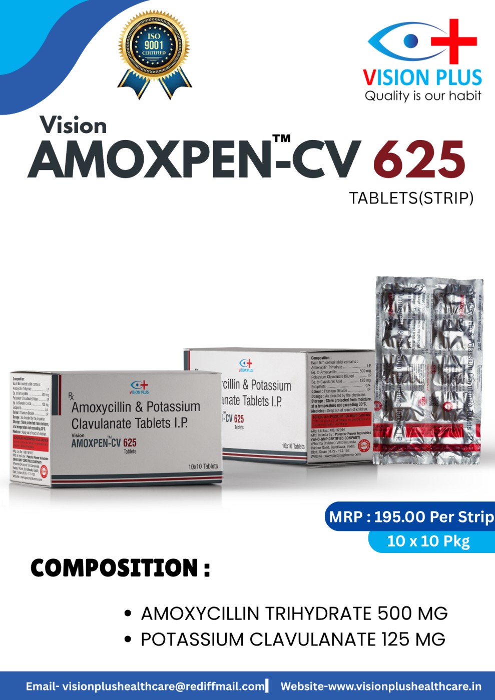 AMOXPEN-CV (625) TAB